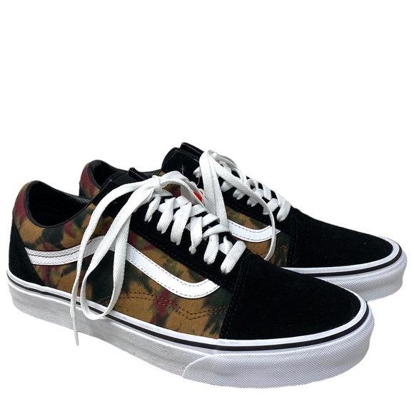 VANS Woodland Wash Old Skool Sneakers Black Skate Men's Suede Canvas VN0A4BW2E9E - Picture 1 of 10